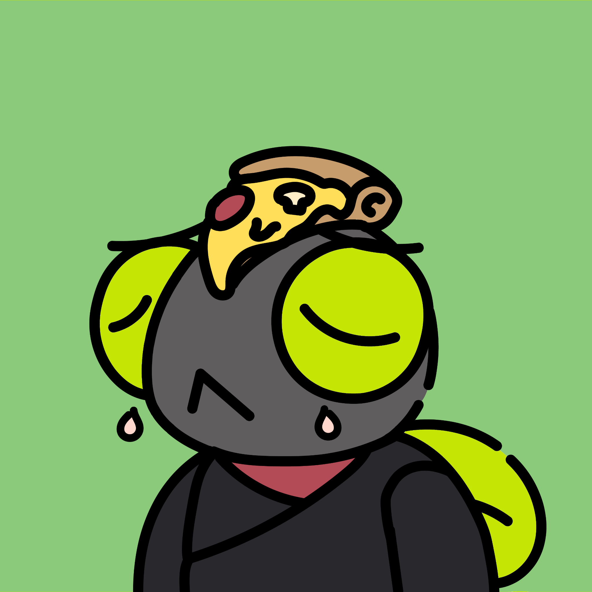 SWATZ with pizza parasite